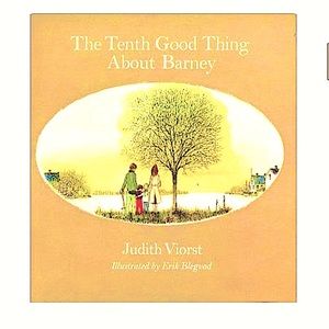 🌻4/$20 The Tenth Good Thing About Barney book By Judith Viorst